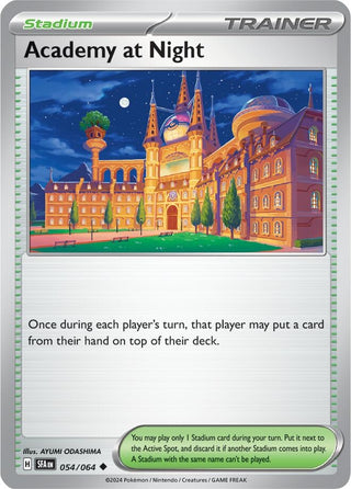 Image for Academy at Night (054/064) (SV: Shrouded Fable) - Pokemon