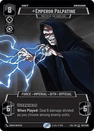 Emperor Palpatine - Master of the Dark Side (CE2024) - Star Wars: Unlimited Single