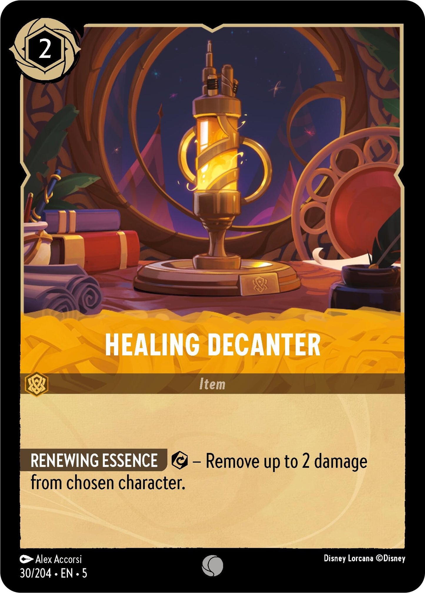 Healing Decanter (30) (5) - Disney Lorcana Single