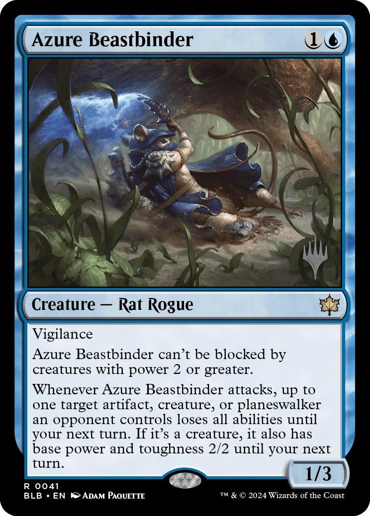 Image for Azure Beastbinder (41) (Bloomburrow) - Magic: The Gathering