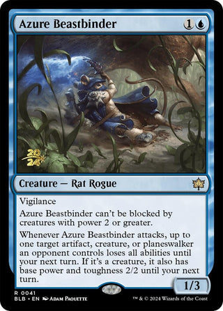 Image for Azure Beastbinder (41) (Prerelease Cards) - Magic: The Gathering