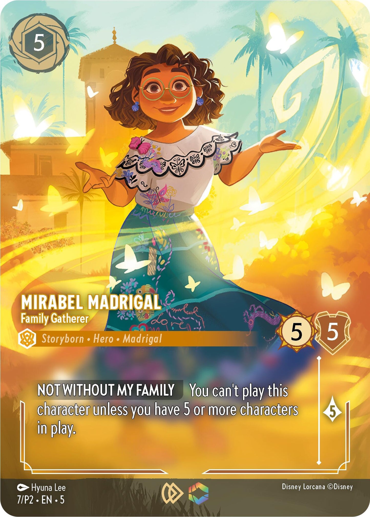 Mirabel Madrigal - Family Gatherer (Store Championship) (7) (DLPC) - Disney Lorcana Single