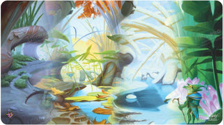 Bloomburrow Standard Gaming Playmat for Magic: The Gathering - Island (Four Seasons) - Playmats Sealed