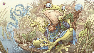 Bloomburrow Playmat for Magic: The Gathering - Helga Skittish Seer - Playmats Sealed
