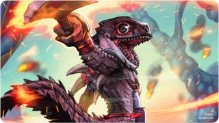 Bloomburrow Playmat for Magic: The Gathering - Gev Scaled Scorch - Playmats Sealed