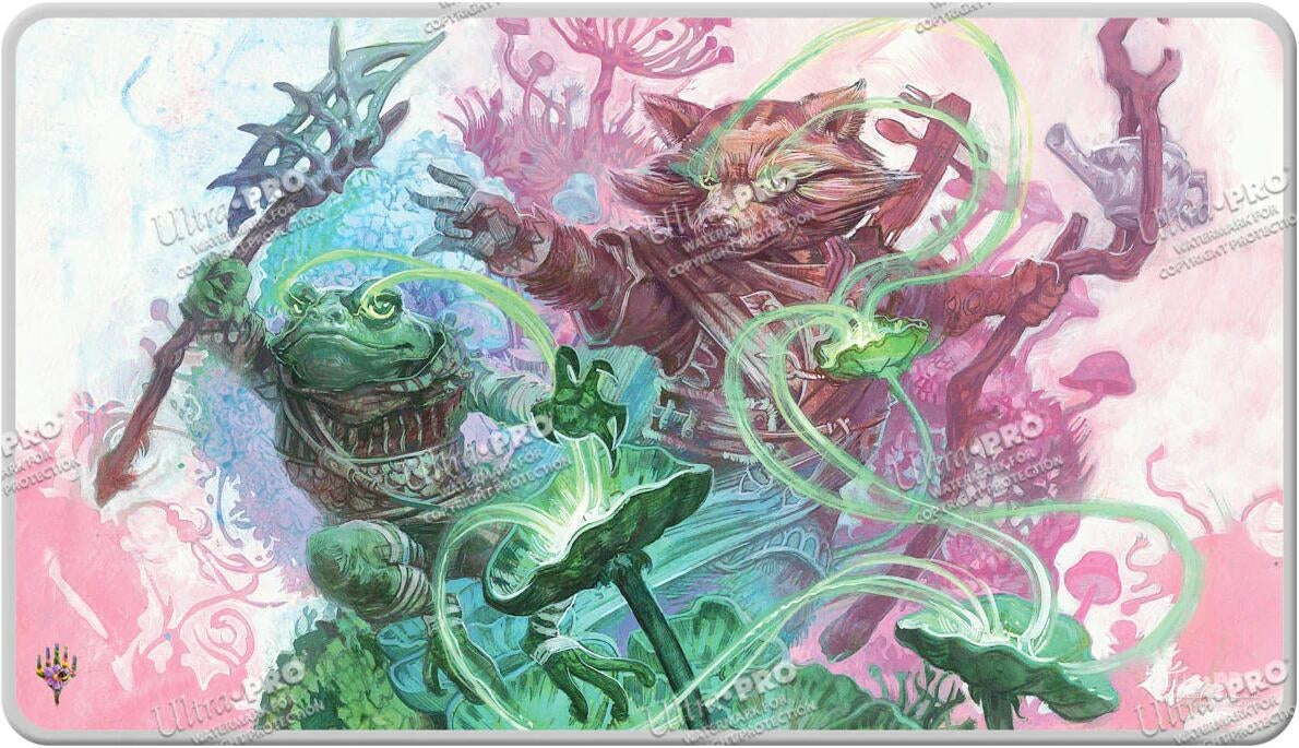 Bloomburrow Stitched Edge Standard Gaming Playmat for Magic: The Gathering - Sylvan Tutor - Playmats Sealed