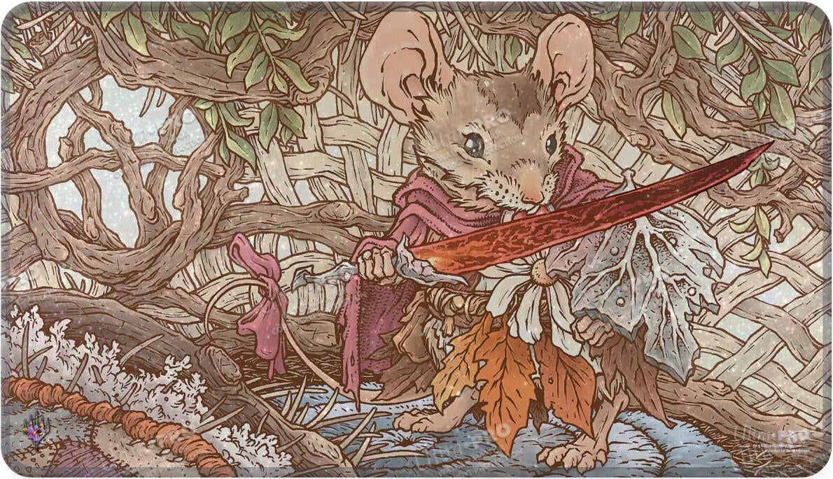 Bloomburrow Holofoil Standard Gaming Playmat for Magic: The Gathering - Mabel Heir to Cragflame - Playmats Sealed