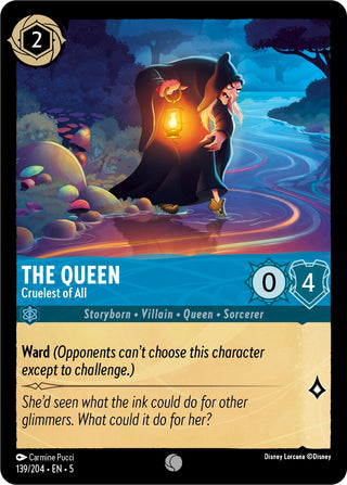 The Queen - Cruelest of All (139) (5) - Disney Lorcana Single