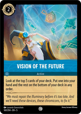 Vision of the Future (160) (5) - Disney Lorcana Single