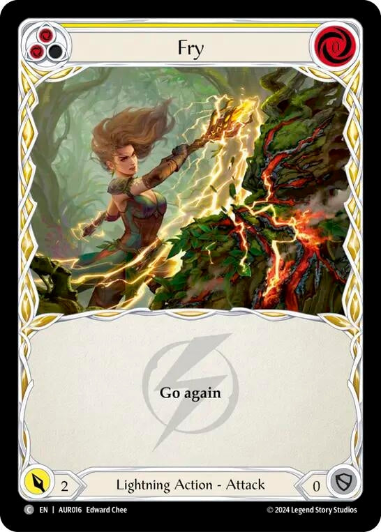 Fry (Yellow) (16) - Flesh and Blood TCG Single