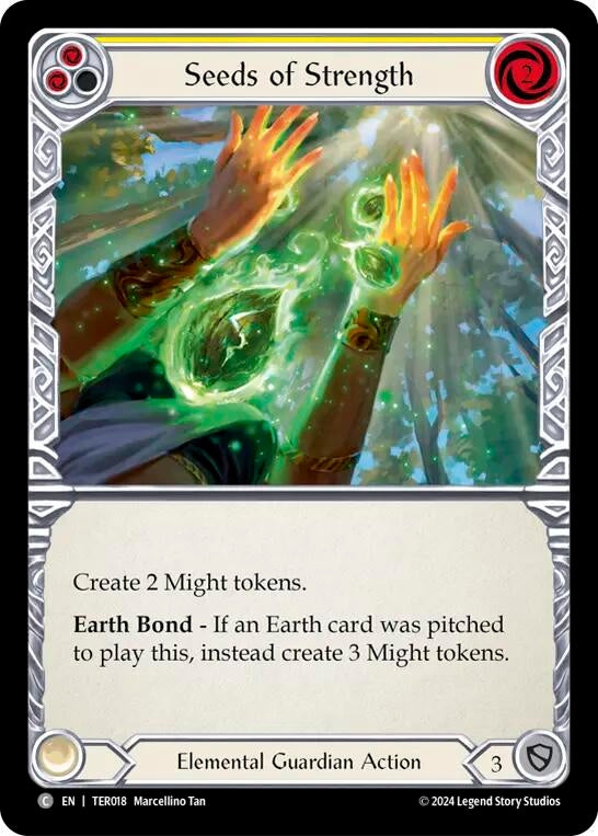 Seeds of Strength (Yellow) (18) - Flesh and Blood TCG Single