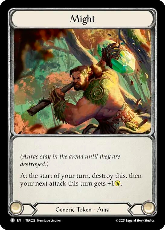 Might (28) - Flesh and Blood TCG Single