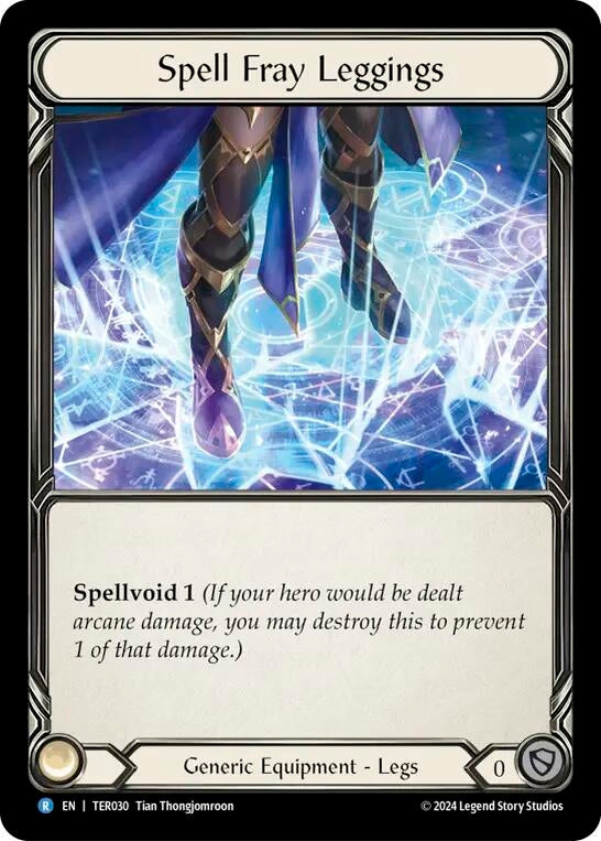 Spell Fray Leggings (TER) (30) - Flesh and Blood TCG Single