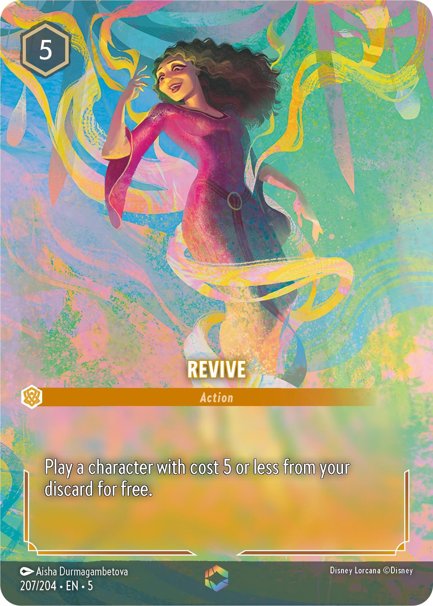 Revive (Enchanted) (207) (5) - Disney Lorcana Single