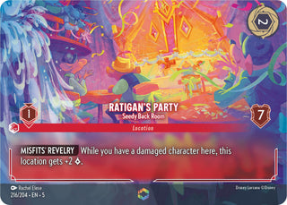 Ratigan’s Party - Seedy Back Room (Enchanted) (216) (5) - Disney Lorcana Single
