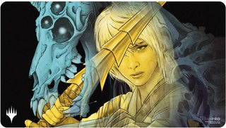 Duskmourn Playmat for Magic: The Gathering - Alt Art Key Character Mythic 1 (The Wandering Rescuer - Double Exposure