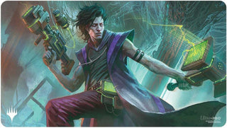 Duskmourn Playmat for Magic: The Gathering - Commander C (Winter Cynical Opportunist) - Playmats Sealed