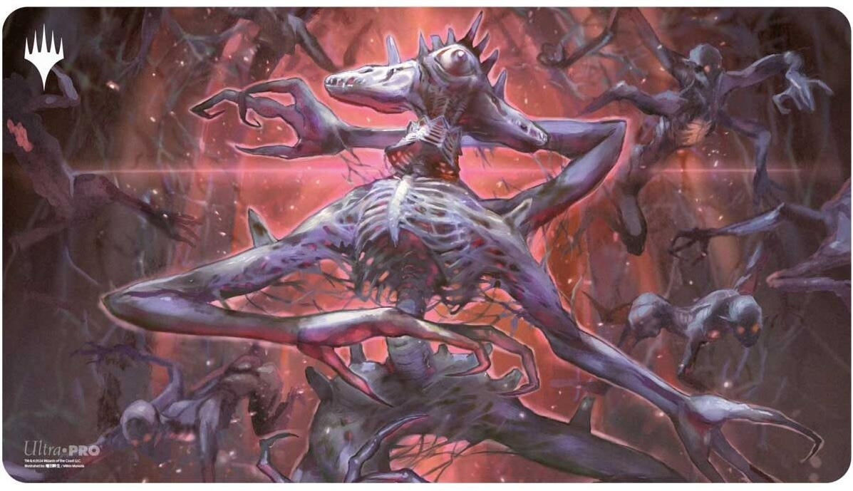 Duskmourn Playmat for Magic: The Gathering - Mythic Cycle Black (Overlord of the Balemurk) - Playmats Sealed