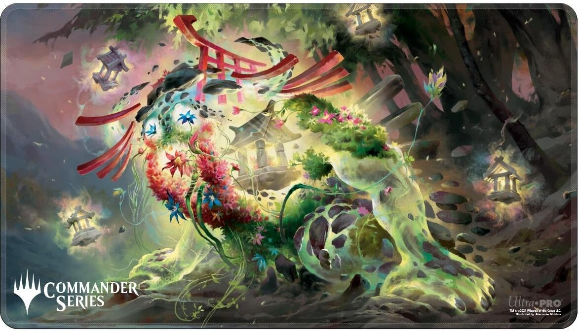 Commander Series Holofoil Playmat for Magic: The Gathering - Go-Shintai - Playmats Sealed