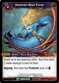 Stalwart Bear Form - WoW Single