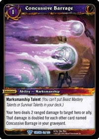 Concussive Barrage - WoW Single