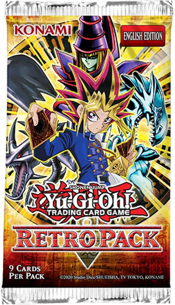 Retro Pack (2020 Date Reprint) Booster Pack (RP01) - YuGiOh Sealed