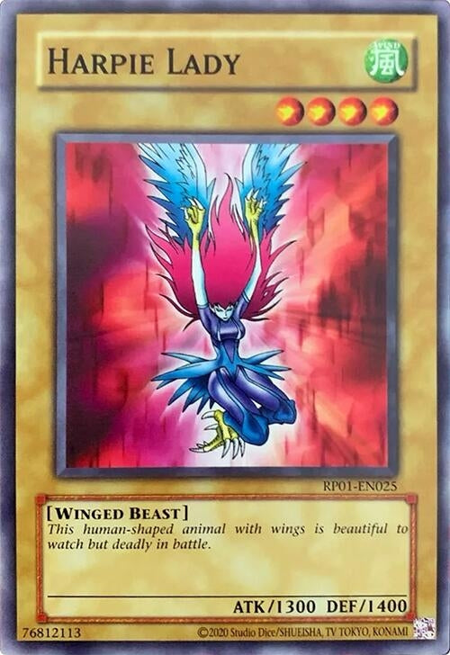 Harpie Lady (1025) (RP01) - YuGiOh Single