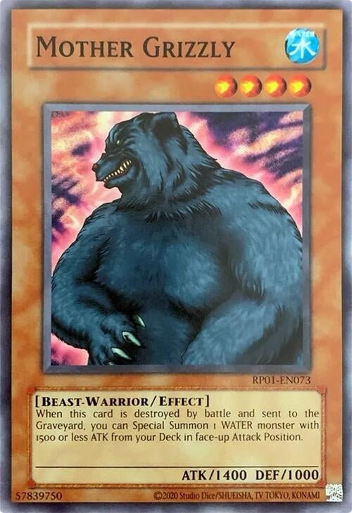 Mother Grizzly (1073) (RP01) - YuGiOh Single