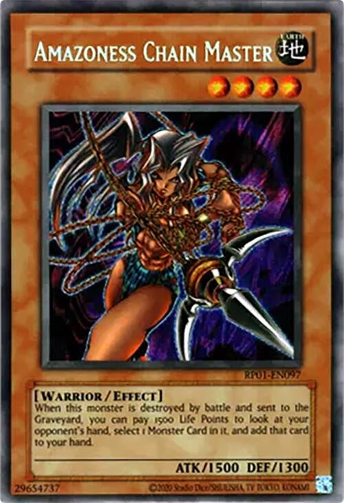Amazoness Chain Master (1097) (RP01) - YuGiOh Single