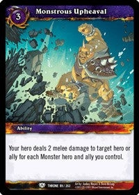 Monstrous Upheaval - WoW Single