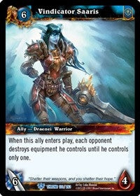 Vindicator Saaris - WoW Single