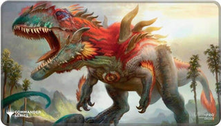 Commander Series Stitched Edge Playmat for Magic: The Gathering - Gishath - Playmats Sealed