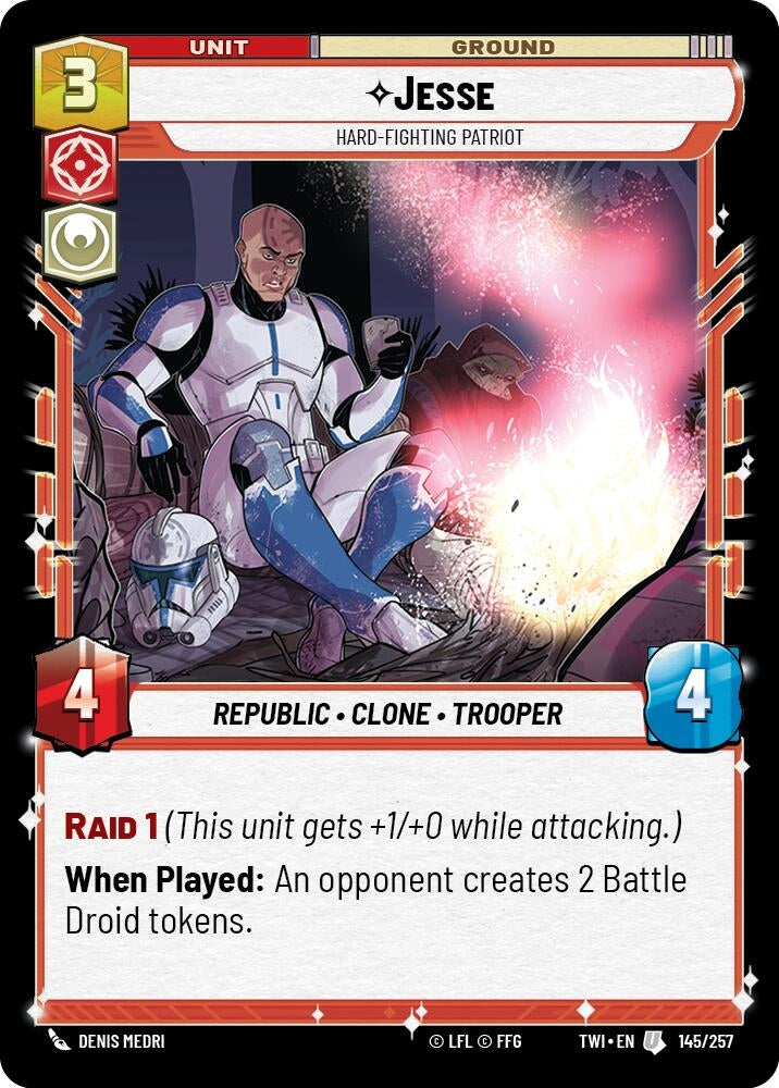 Jesse - Hard-Fighting Patriot (145/257) (TWI)