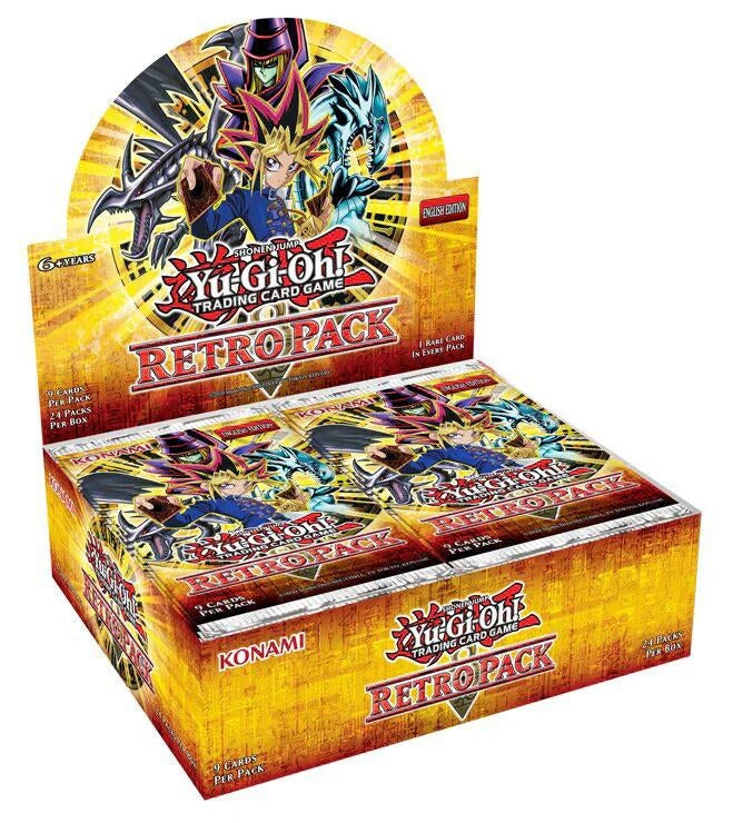 Retro Pack (2020 Date Reprint) Booster Box (Retail Exclusive) (RP01) - YuGiOh Sealed