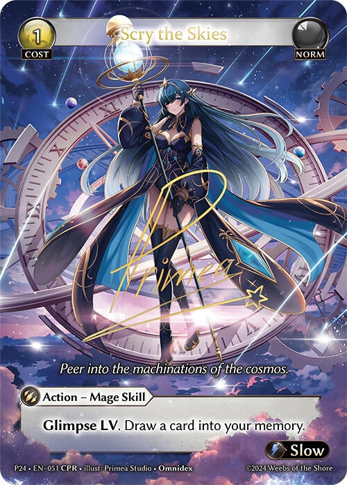 Image for Scry the Skies (CPR) (051) (Promotional Cards) - Grand Archive TCG