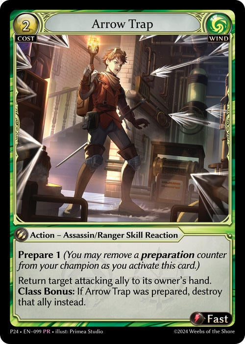 Image for Arrow Trap (099) (Promotional Cards) - Grand Archive TCG