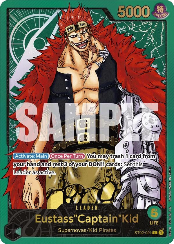 Eustass’Captain’Kid (Premium Card Collection -Leader Collection-) (2001) (OP-PR) - One Piece Card Game Single