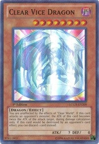 Clear Vice Dragon (209) (LC02) - YuGiOh Single