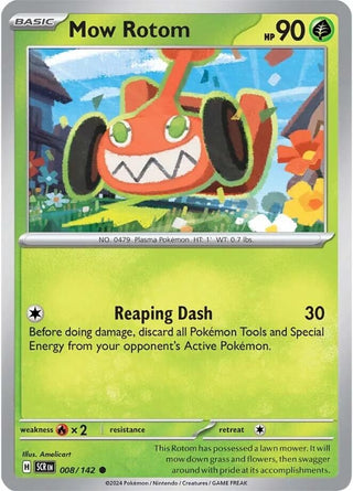 Image for Mow Rotom (008/142) (SV07: Stellar Crown) - Pokemon