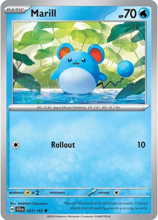 Image for Marill (033/142) (SV07: Stellar Crown) - Pokemon
