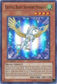 Crystal Beast Sapphire Pegasus (161) (LC02) - YuGiOh Single
