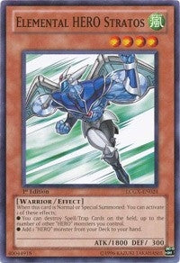 Elemental HERO Stratos (24) (LC02) - YuGiOh Single