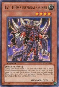 Evil HERO Infernal Gainer (30) (LC02) - YuGiOh Single