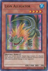 Lion Alligator (2008) (LC02) - YuGiOh Single