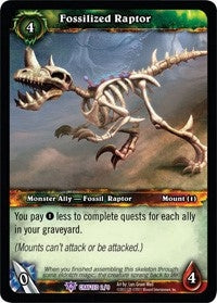 Fossilized Raptor - WoW Single