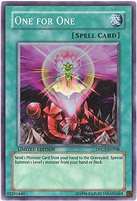One for One (8) (DPCT) - YuGiOh Single