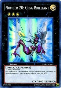 Number 20: Giga-Brilliant (42) (PHSW) - YuGiOh Single