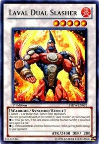 Laval Dual Slasher (92) (PHSW) - YuGiOh Single