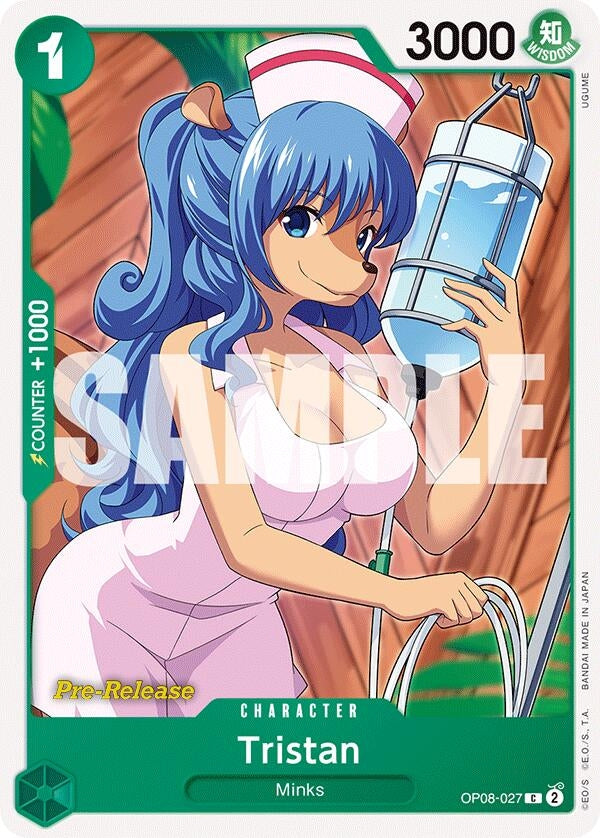Tristan (8027) (OP08 PRE) - One Piece Card Game Single