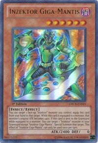 Inzektor Giga-Mantis (21) (ORCS) - YuGiOh Single